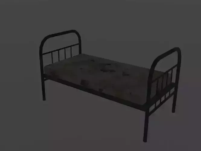 old creepy bed