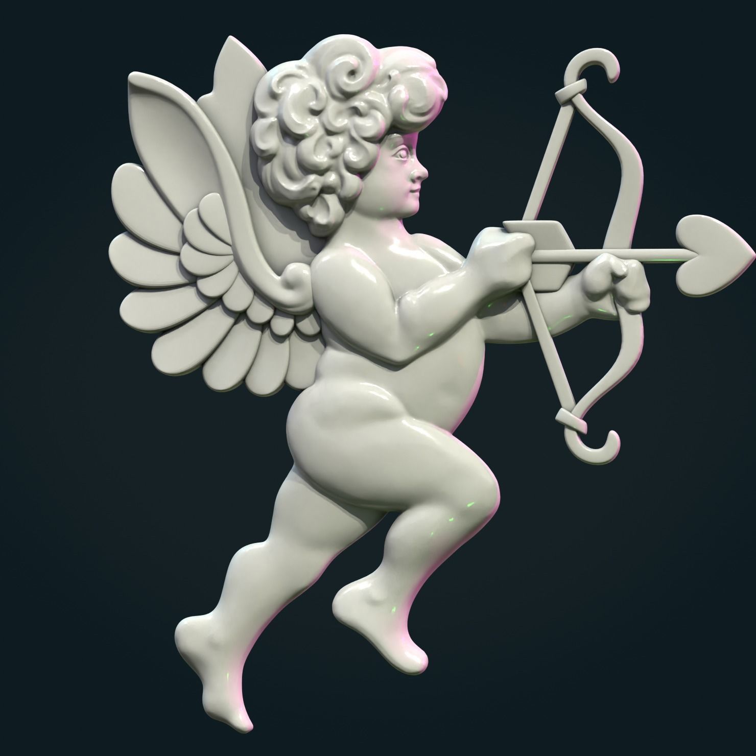 Cupid Cherub 3D print model_2