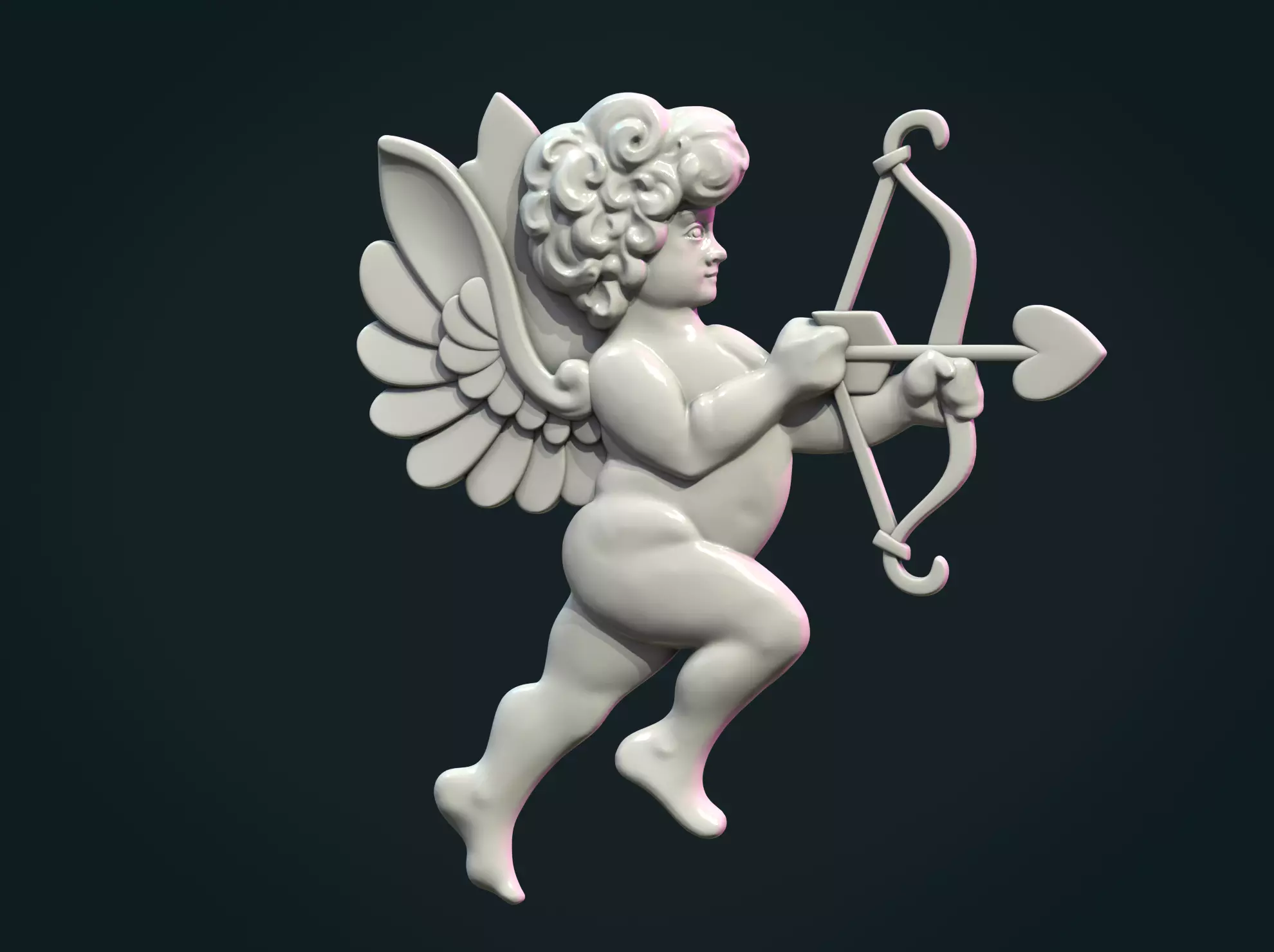 Cupid Cherub 3D print model_0