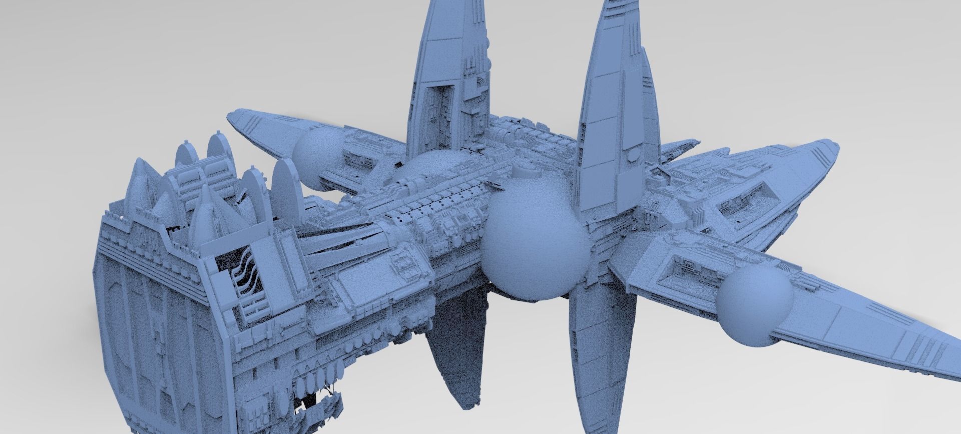 Wraith Interceptor architecture 14  3D model_1