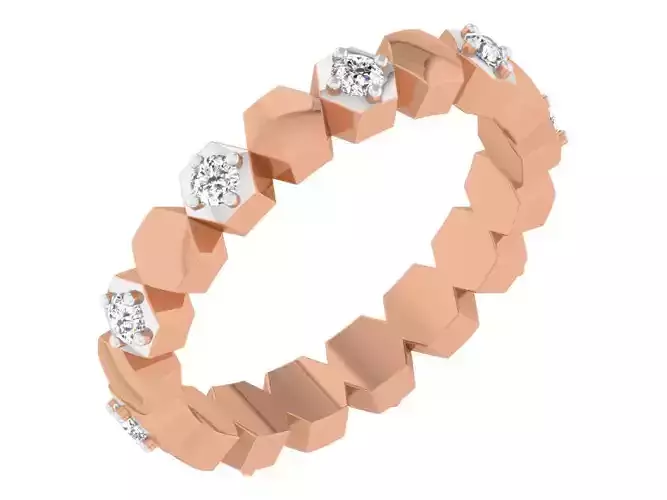 Women band ring 3dm stl render detail 3D print model