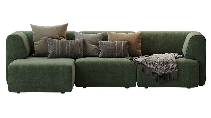 Sancal Duo Sofa  3D model 3