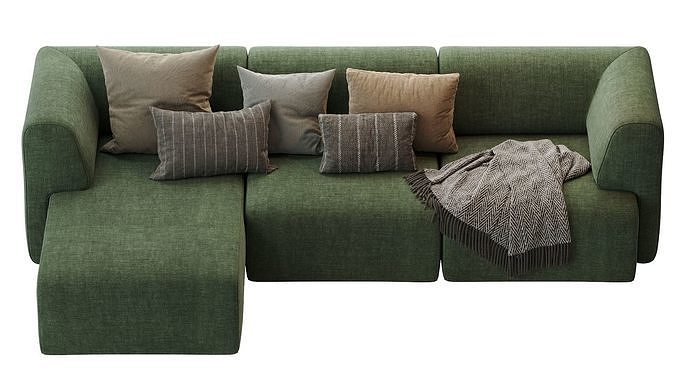 Sancal Duo Sofa  3D model 4