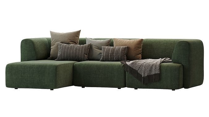 Sancal Duo Sofa  3D model 5