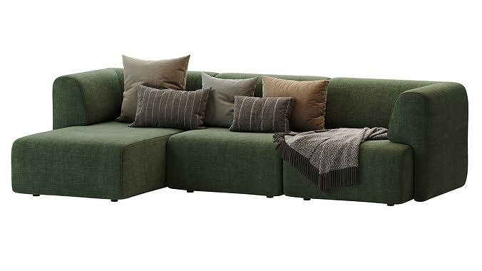 Sancal Duo Sofa  3D model 2