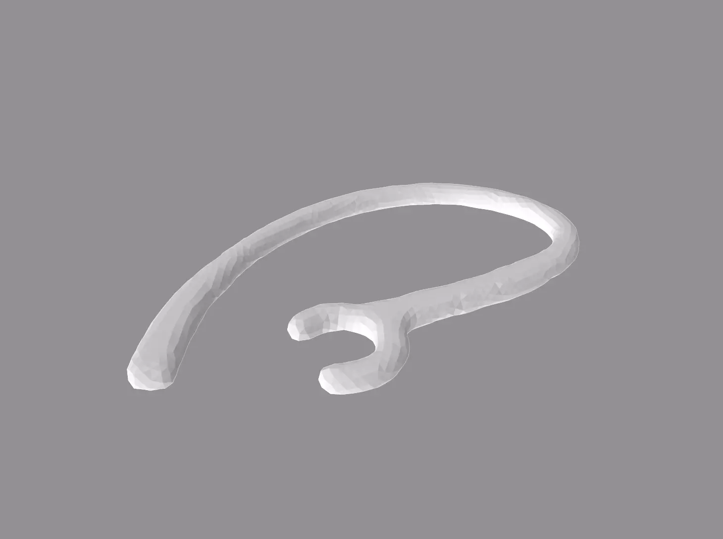 Ear clip for Bluetooth Headset 3D print model