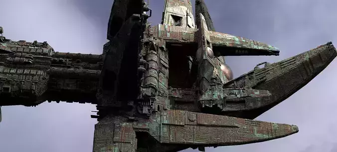 Wraith Alien Architecture Kit bash Extended 