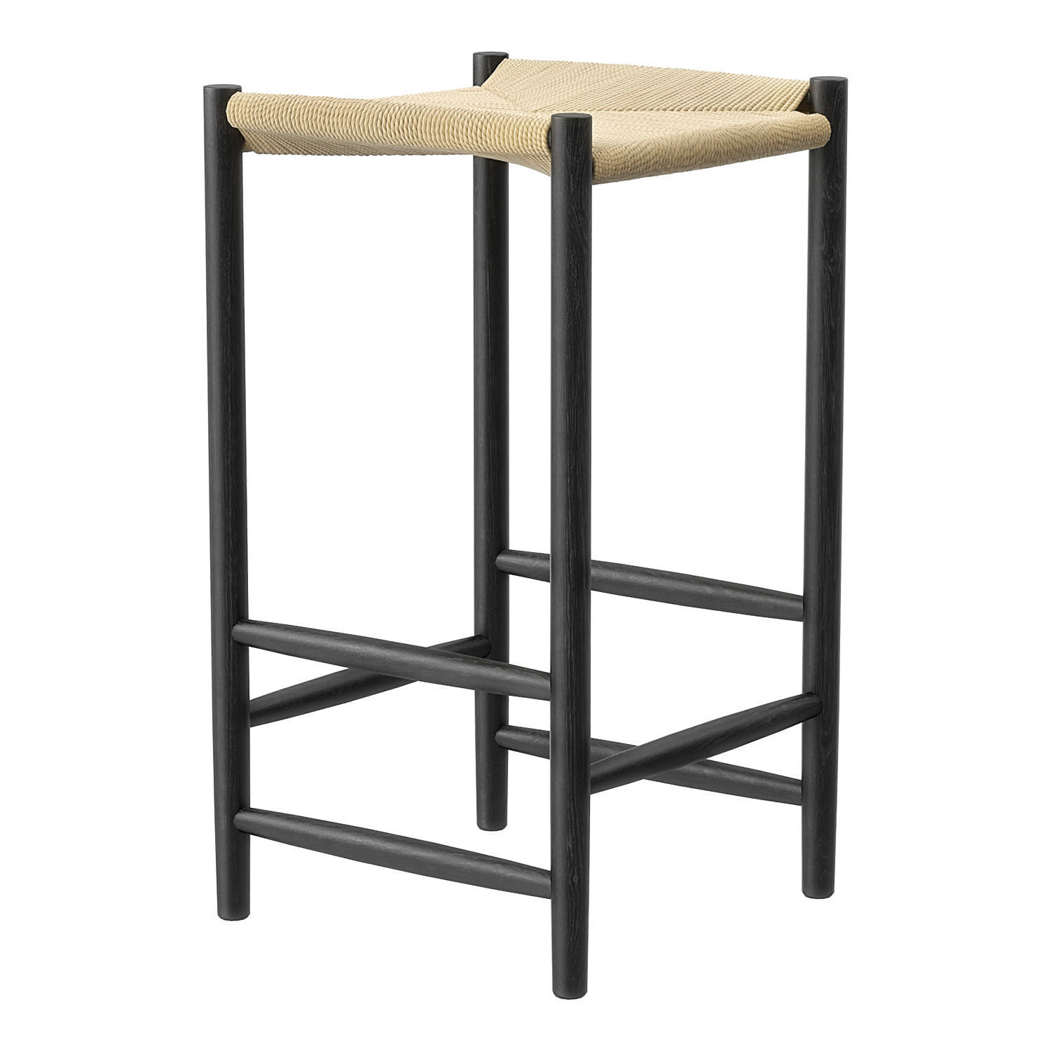 J164C Counter stool 3D model_4