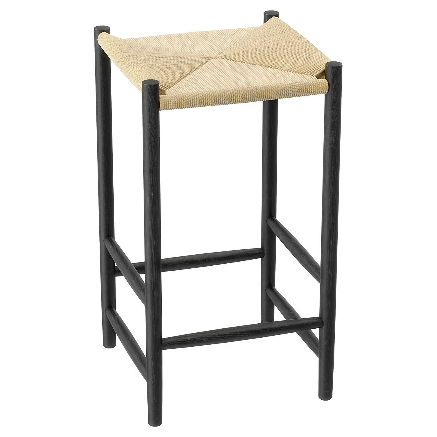 J164C Counter stool 3D model_6