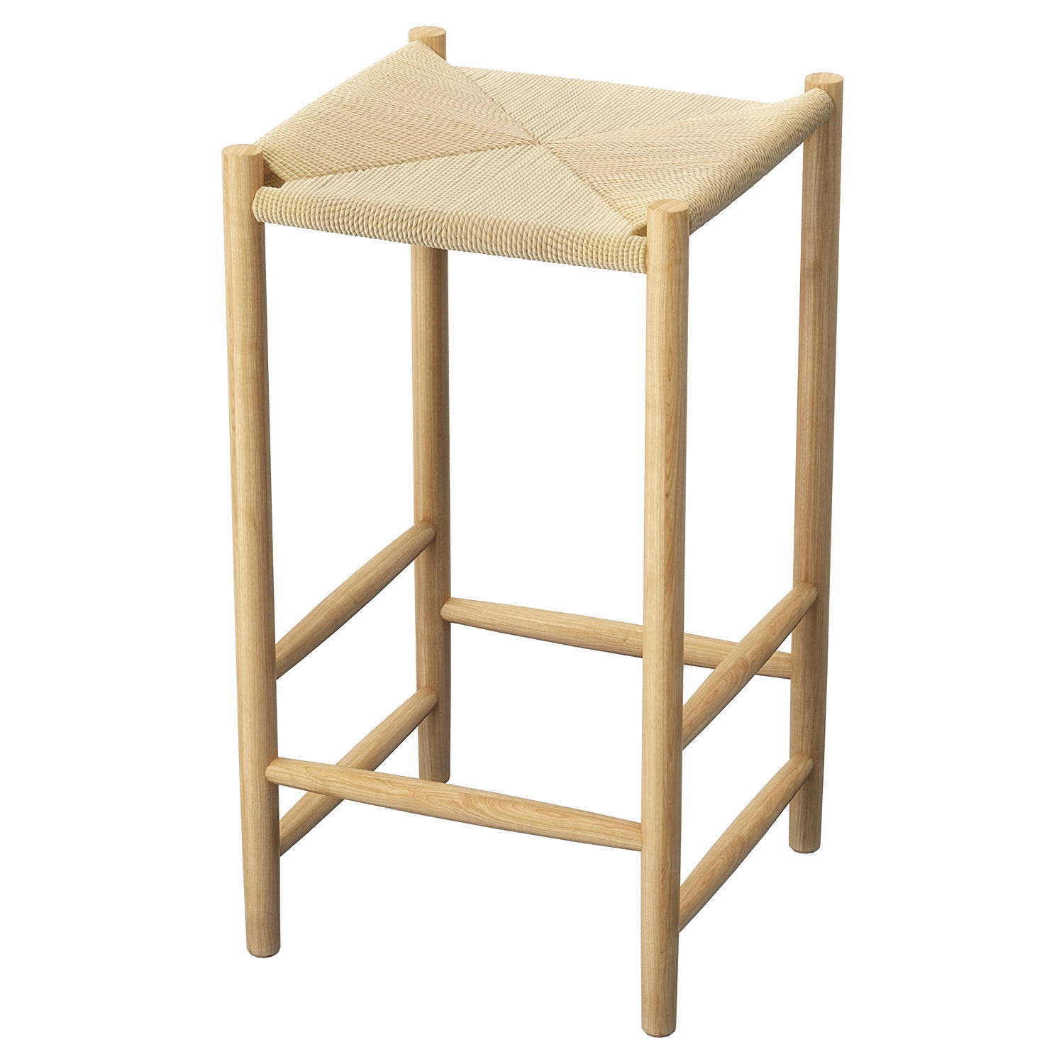 J164C Counter stool 3D model_3