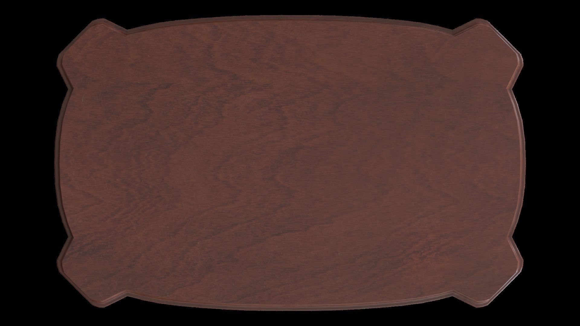 Antique Table Low-poly 3D model_5