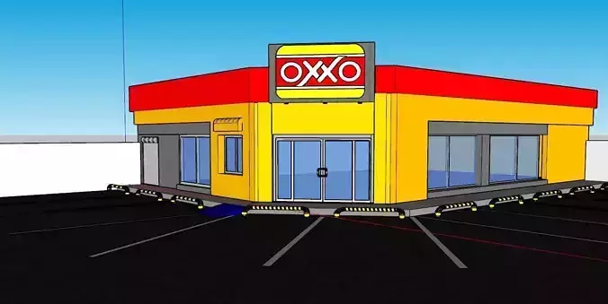 STORE OXXO FROM MEXICO