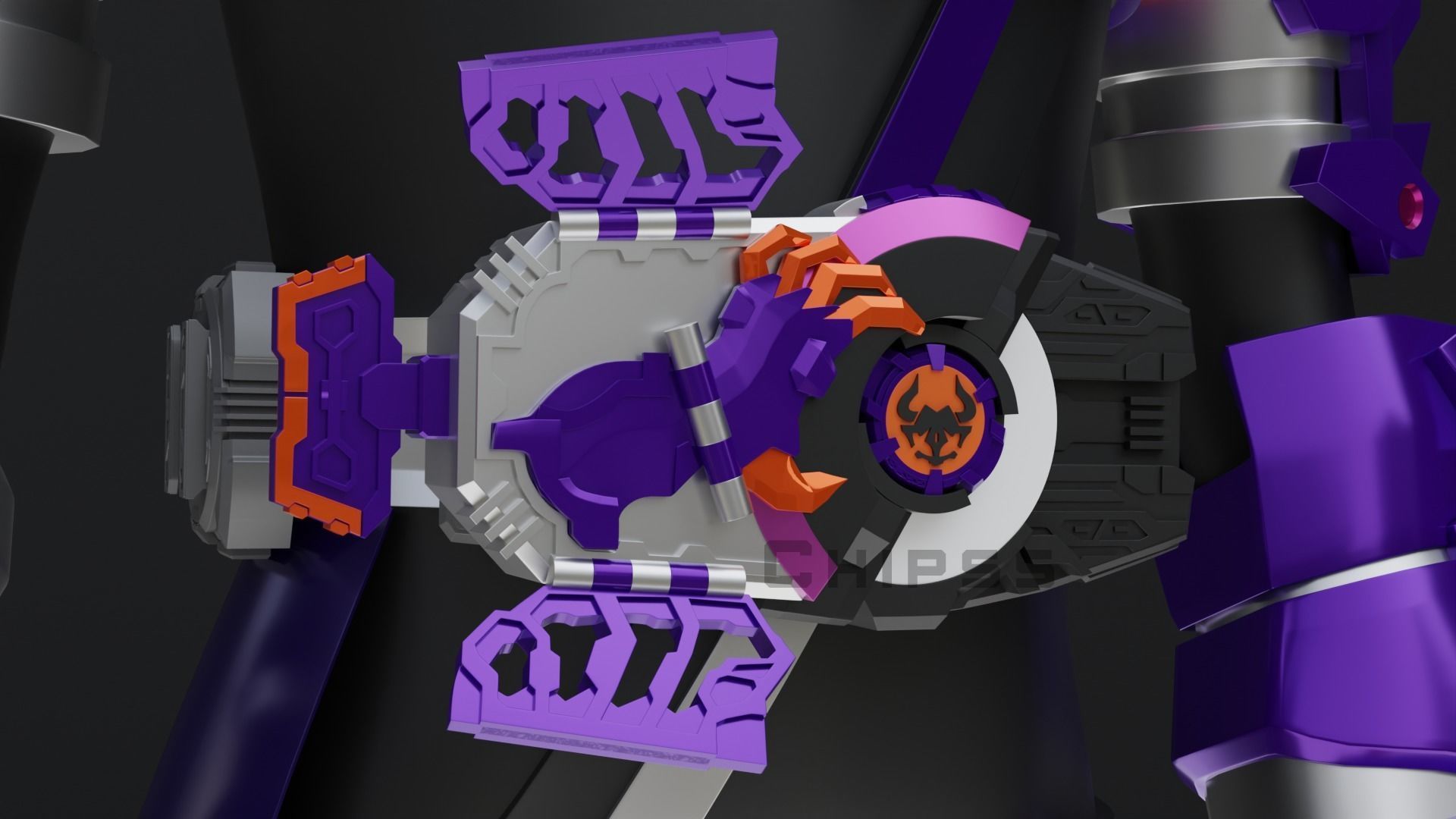 Kamen Rider Buffa 3D Model  3D model_2