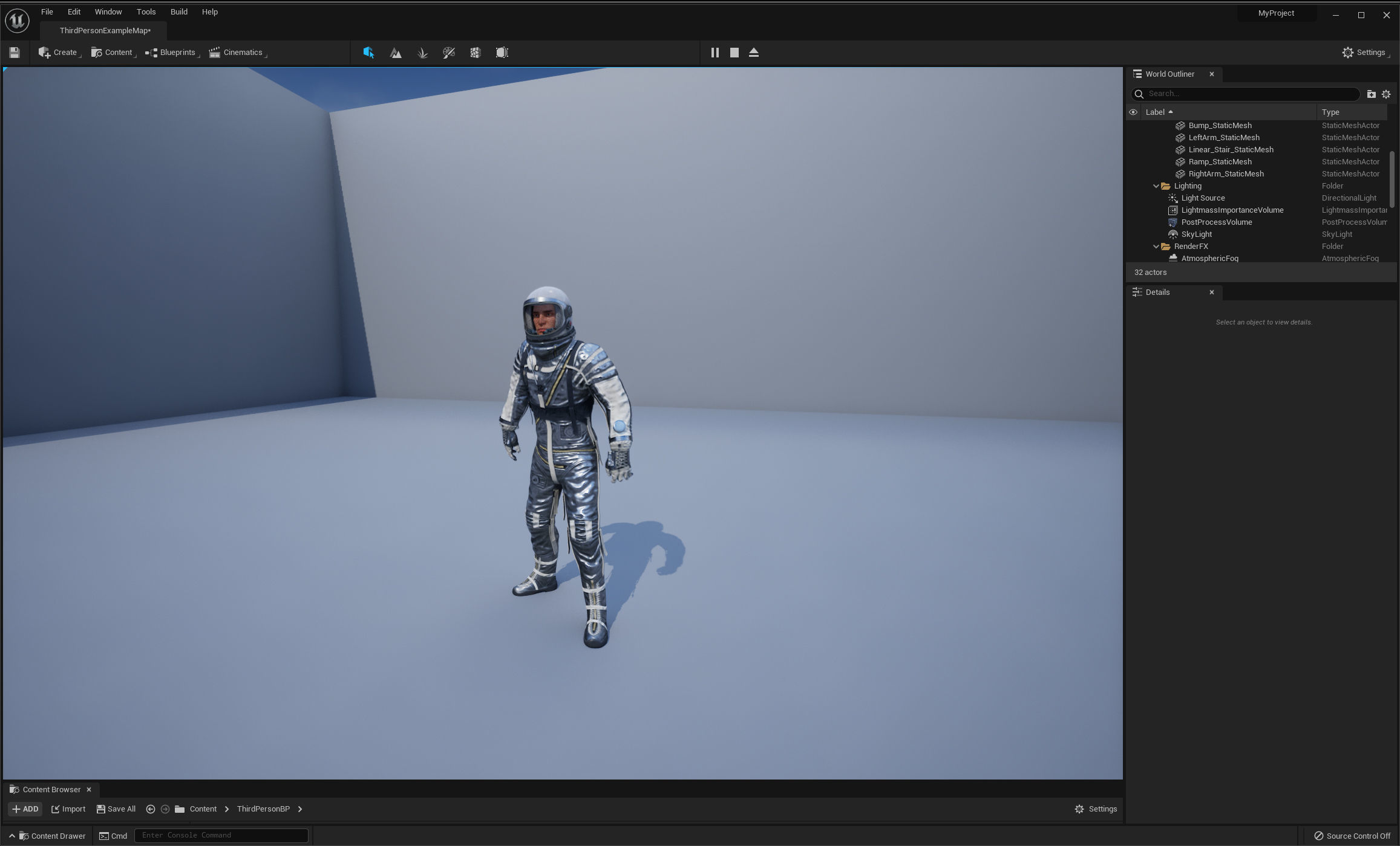 CS04 Space Suit LITE VERSION Low-poly 3D model_15