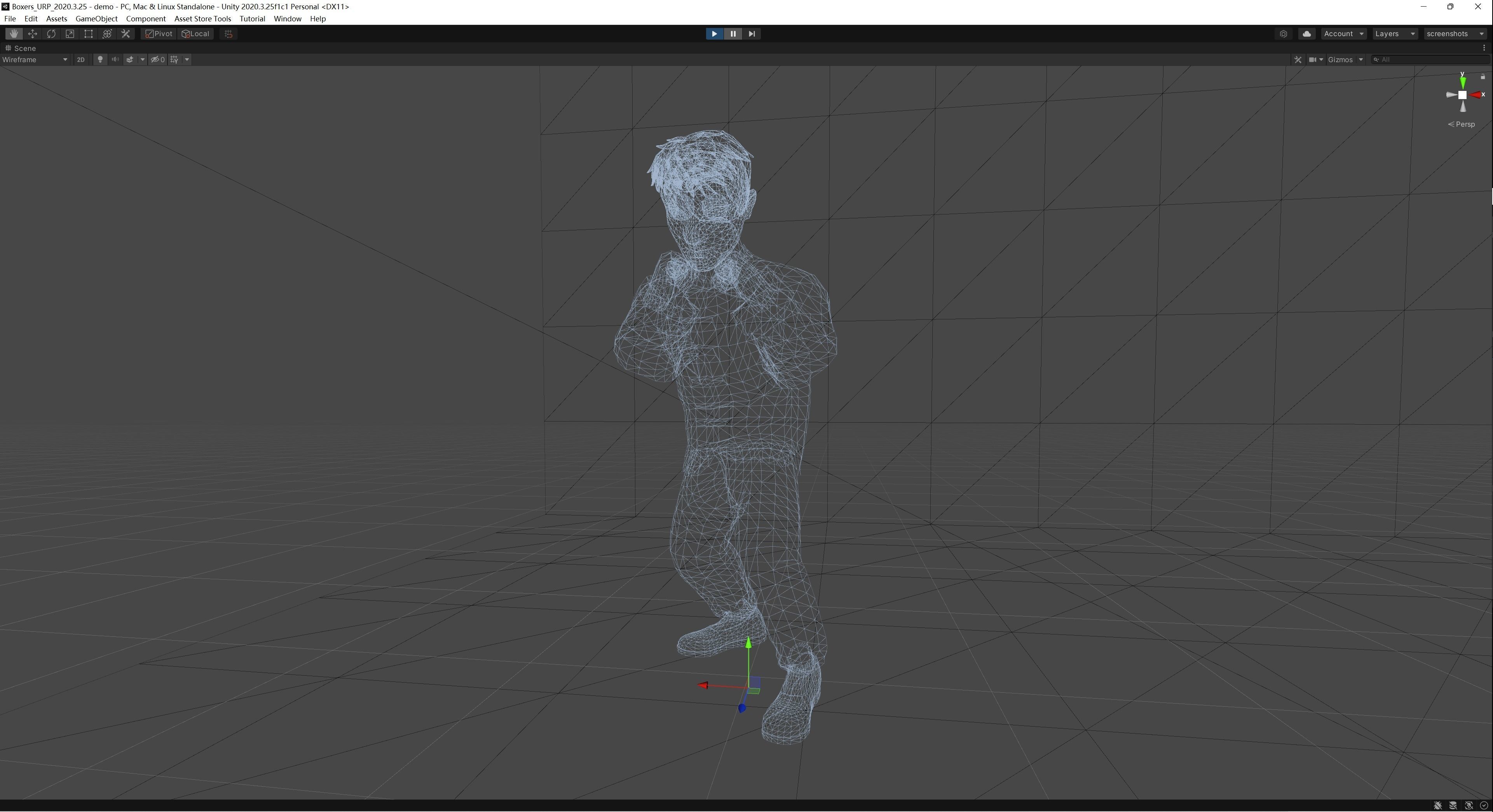 Kung fu Master 3D model_6
