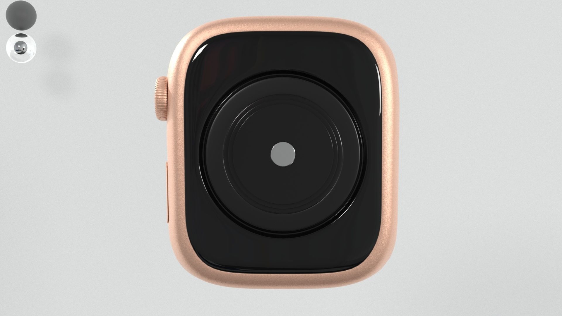 Apple Watch Low-poly 3D model_5