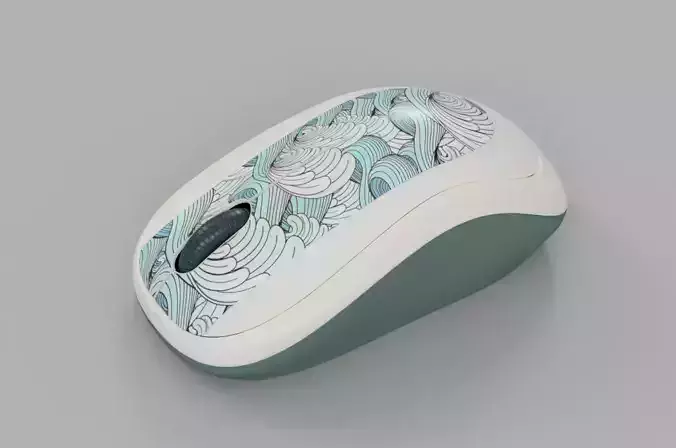  wireless mouse  Free 3D model