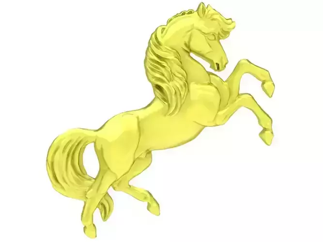 zodiac horse  jewelry pendant 3980 3D print model