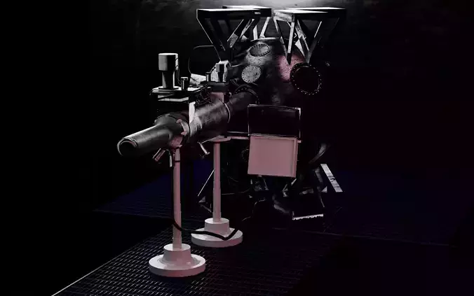 TRON 1982 Digitizing Laser 3D model