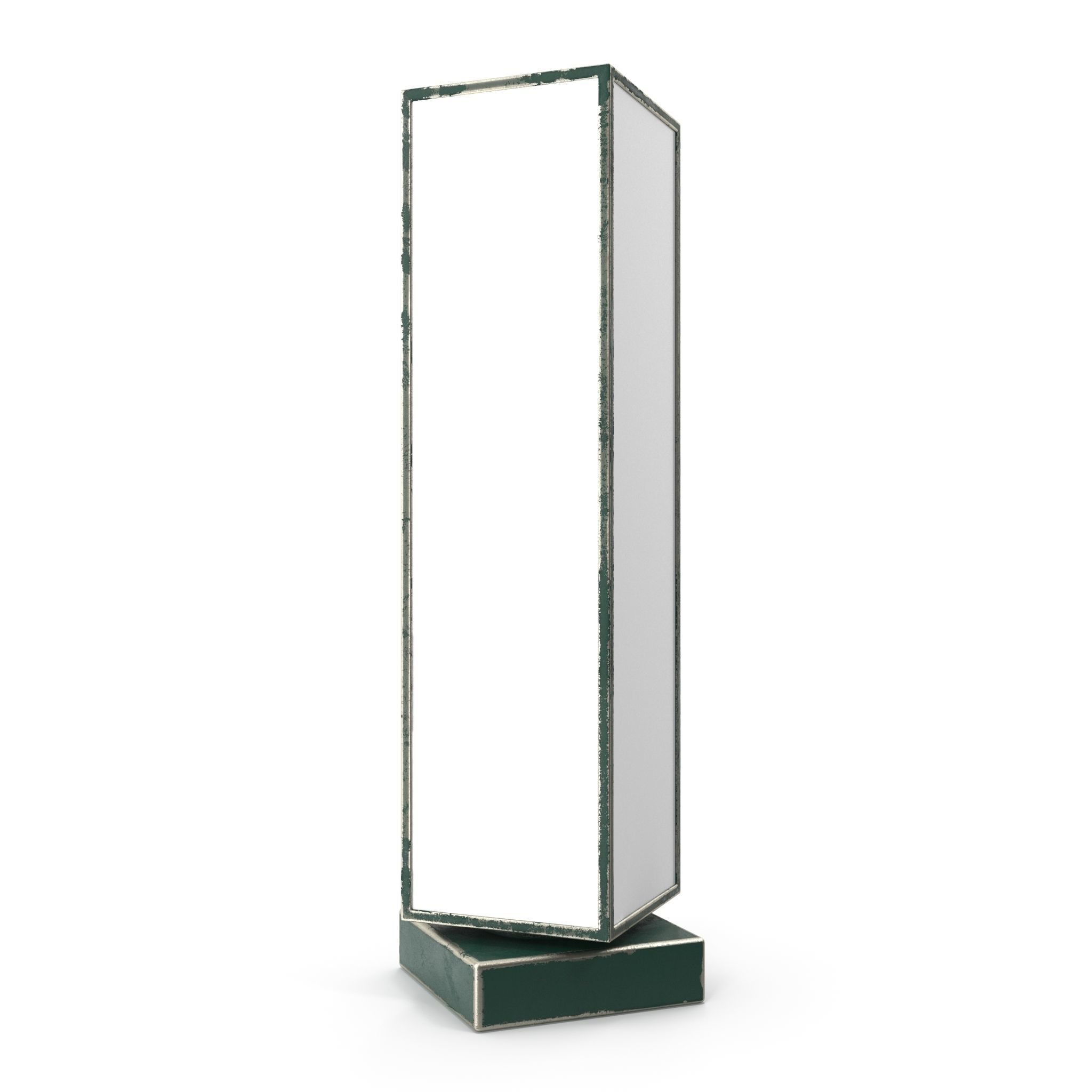 Street Advertising Billboard 16 Low-poly 3D model_2