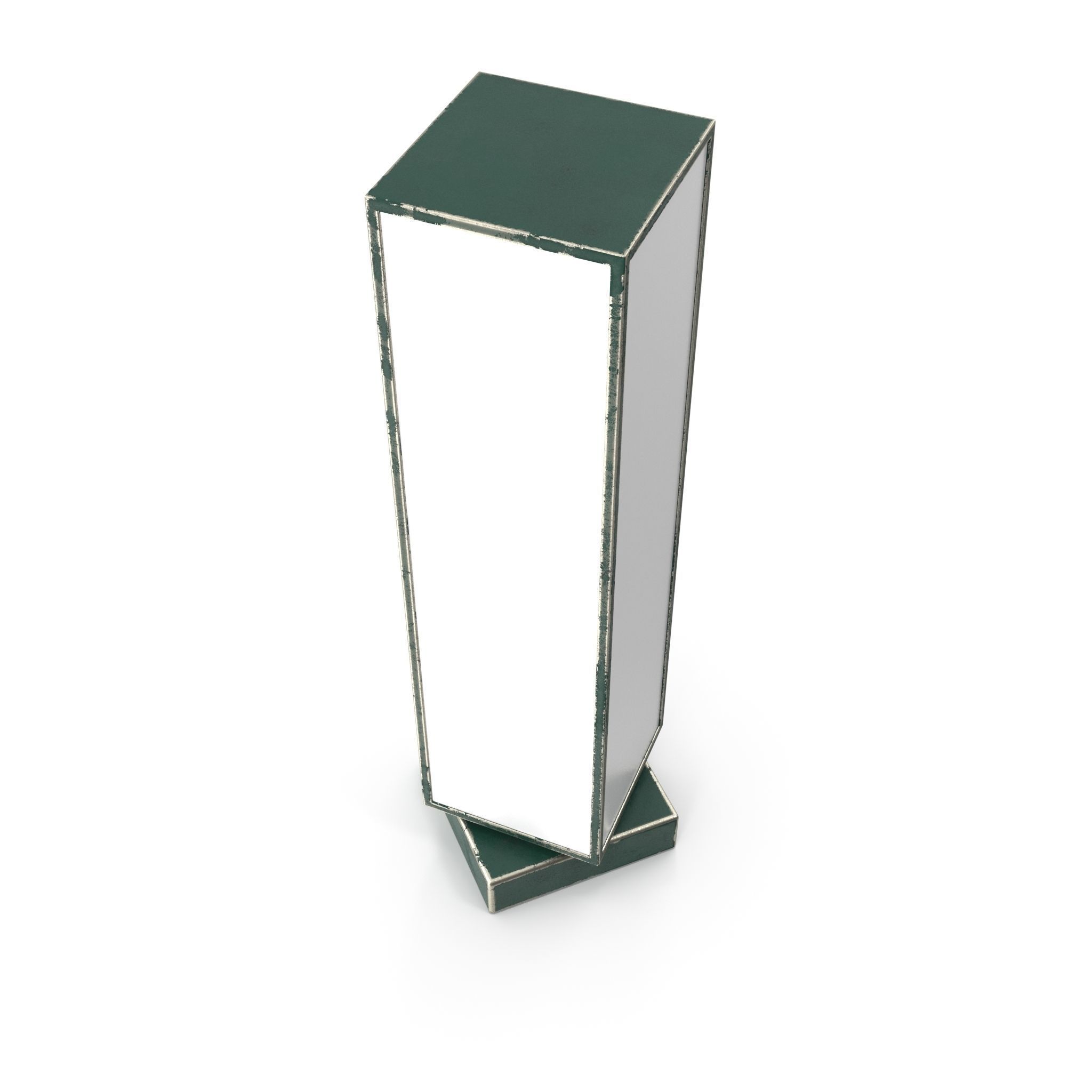 Street Advertising Billboard 16 Low-poly 3D model_6