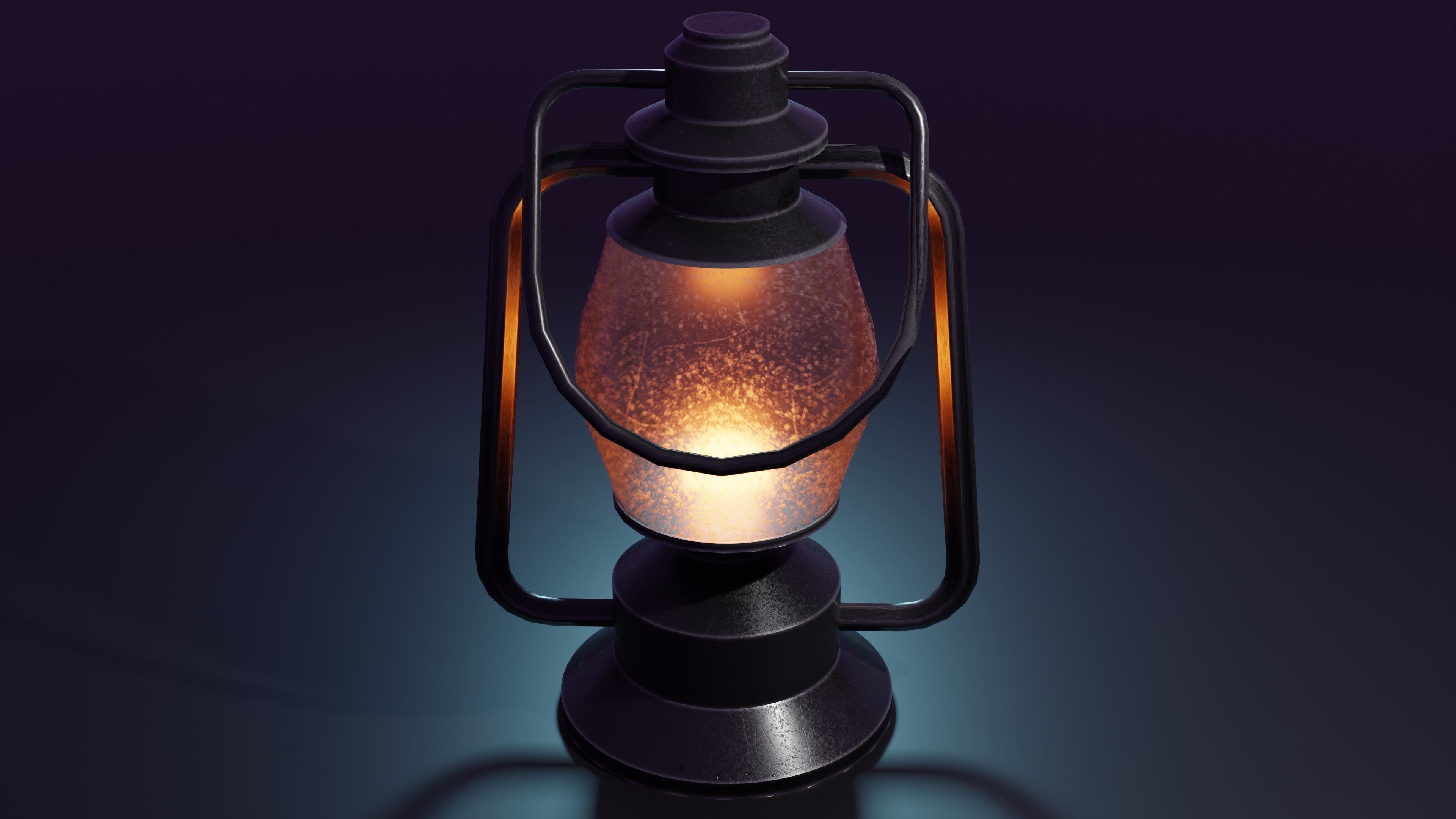 Lantern 3D model_4