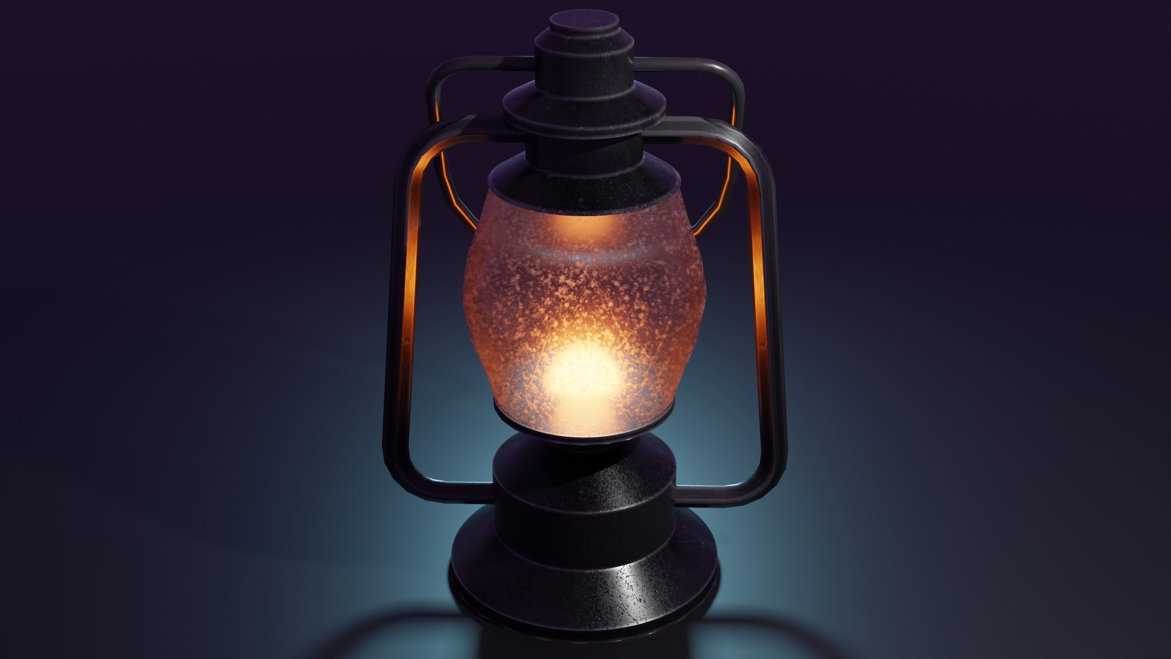 Lantern 3D model_1