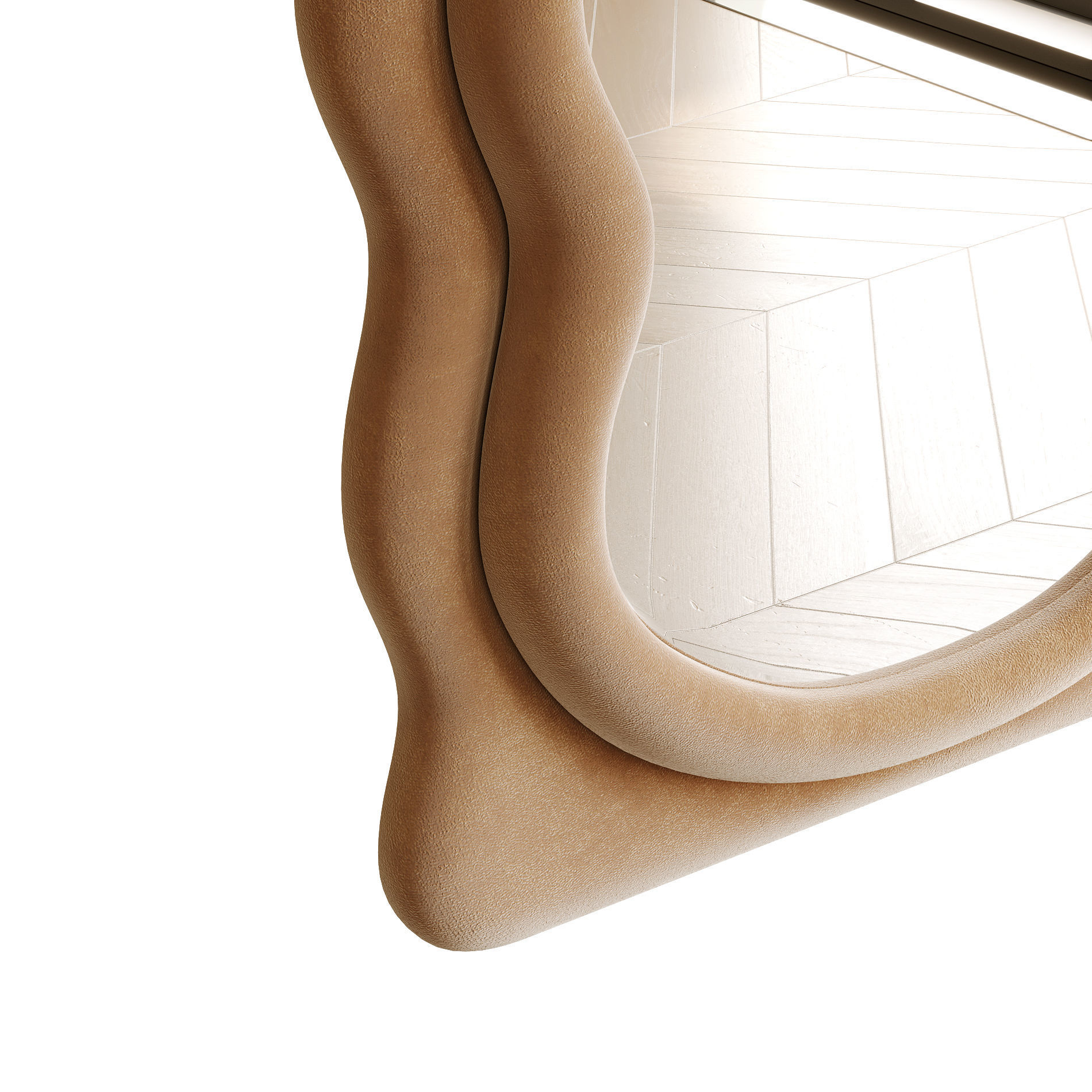 Artist Frame Mirror 259 3D model_4