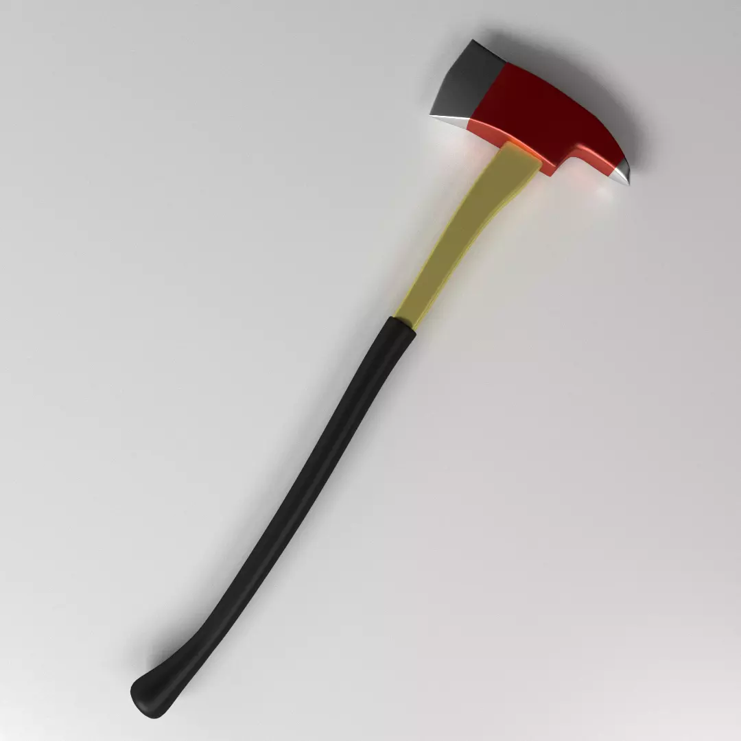 Fire Axe 3D model_0