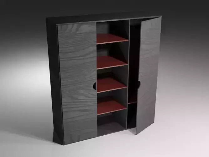Furniture  closet  low poly