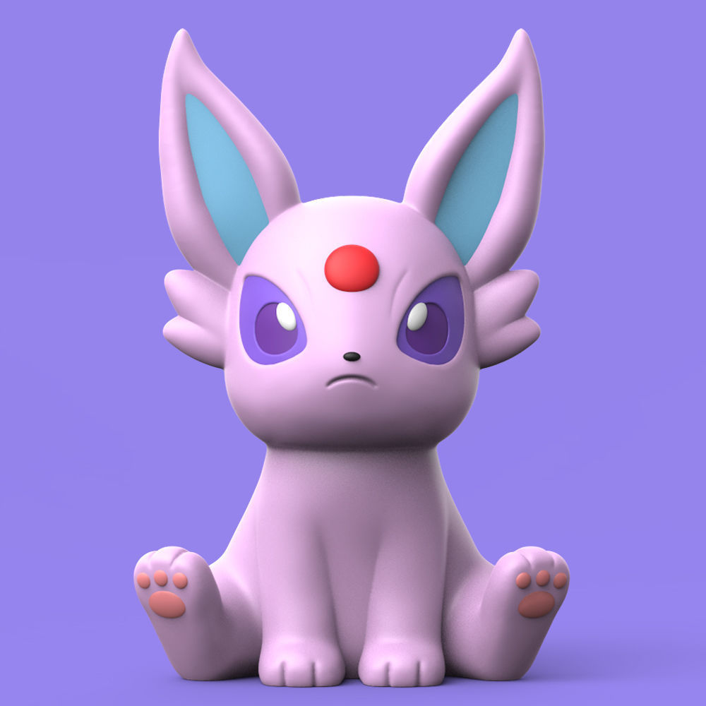POKEMON - EEVEELUTION EASY PRINT NO SUPPORT 3D print model_11