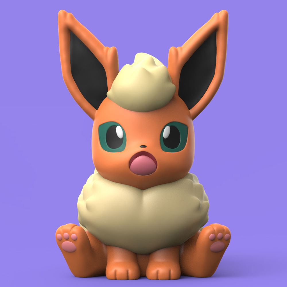 POKEMON - EEVEELUTION EASY PRINT NO SUPPORT 3D print model_17