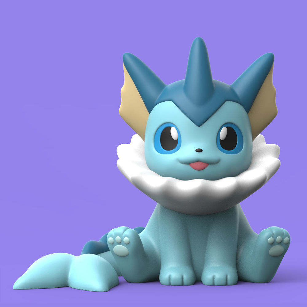 POKEMON - EEVEELUTION EASY PRINT NO SUPPORT 3D print model_7