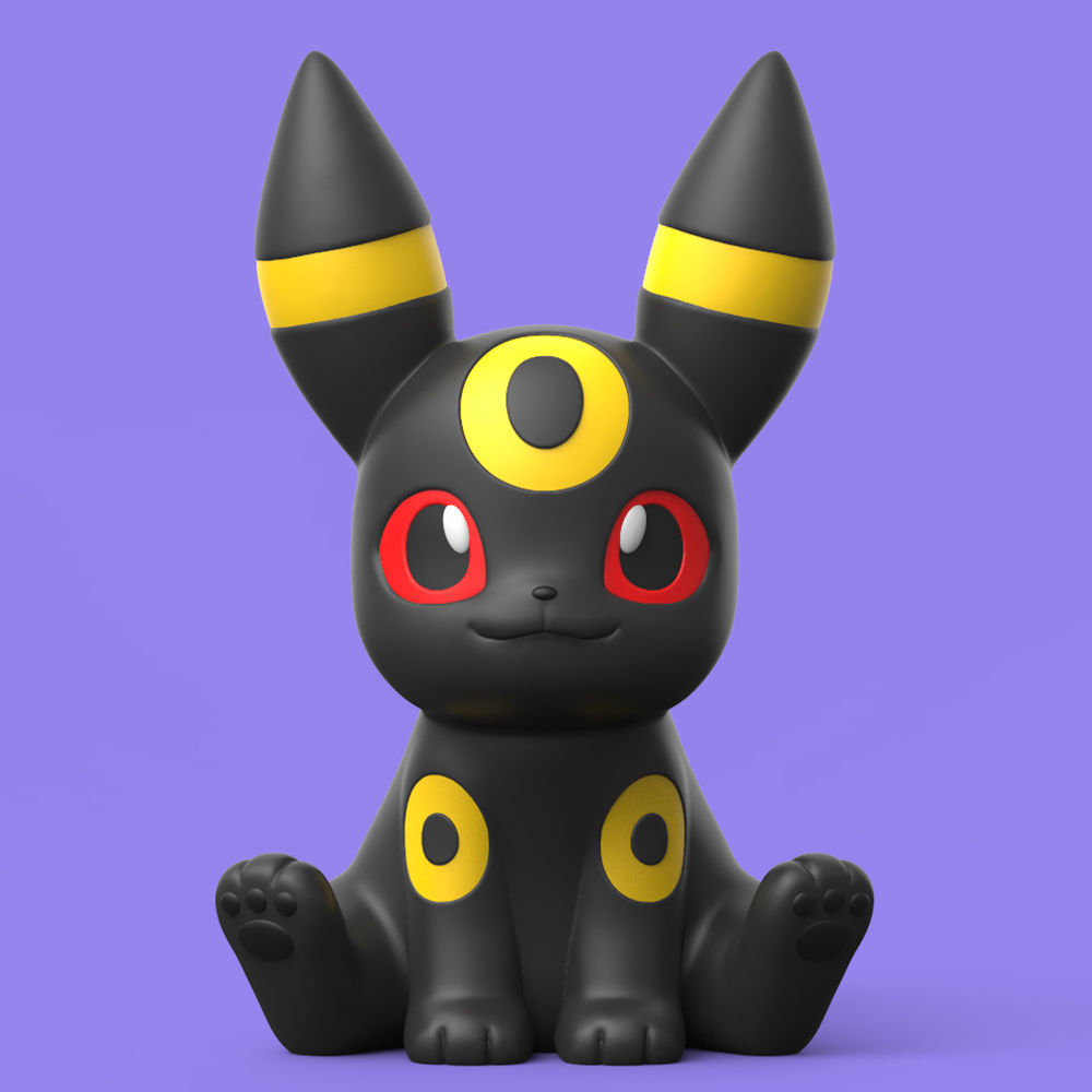POKEMON - EEVEELUTION EASY PRINT NO SUPPORT 3D print model_3