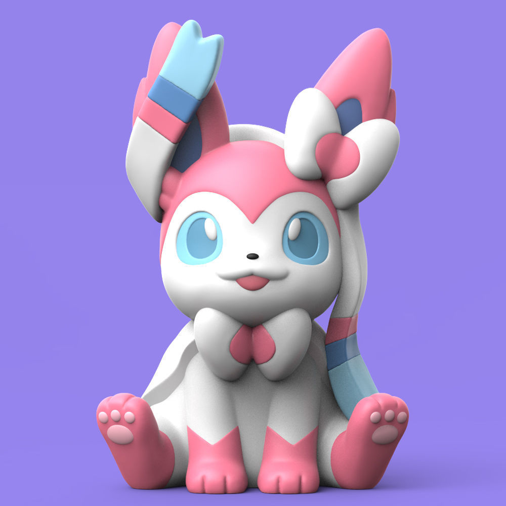POKEMON - EEVEELUTION EASY PRINT NO SUPPORT 3D print model_5
