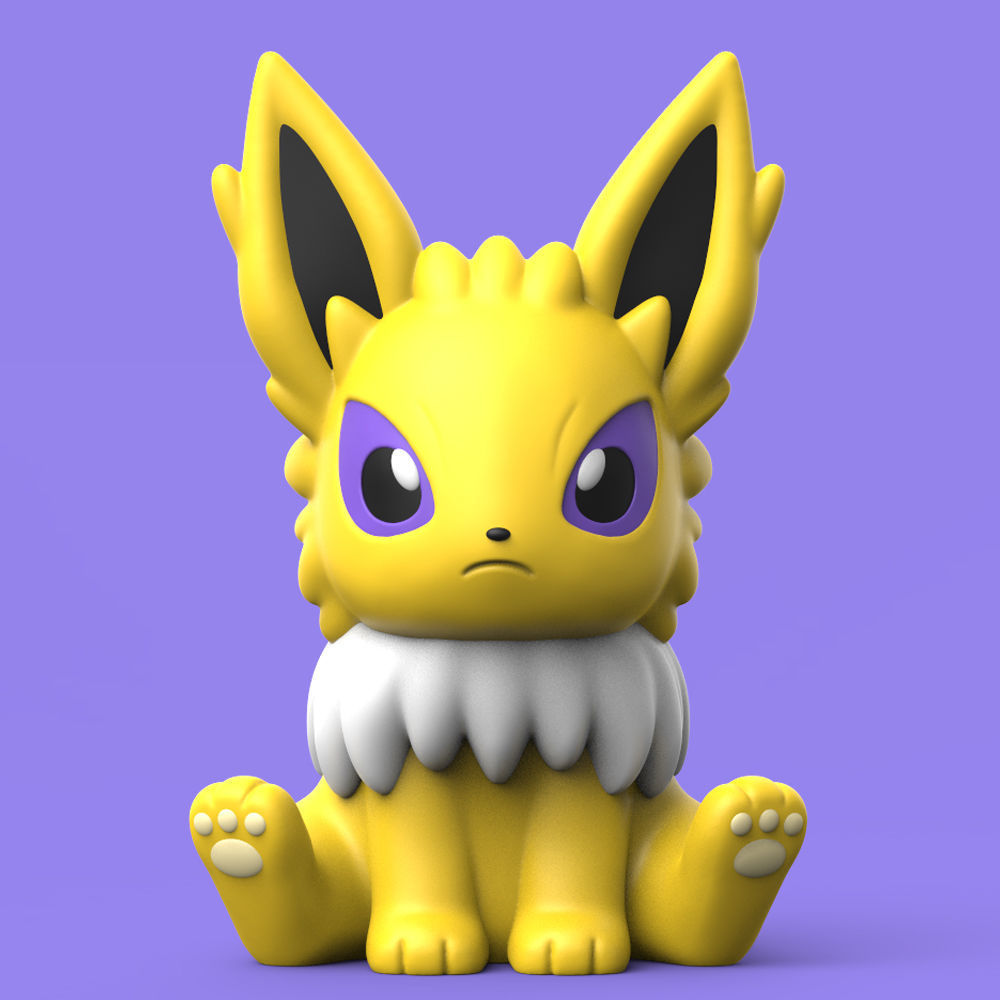 POKEMON - EEVEELUTION EASY PRINT NO SUPPORT 3D print model_13