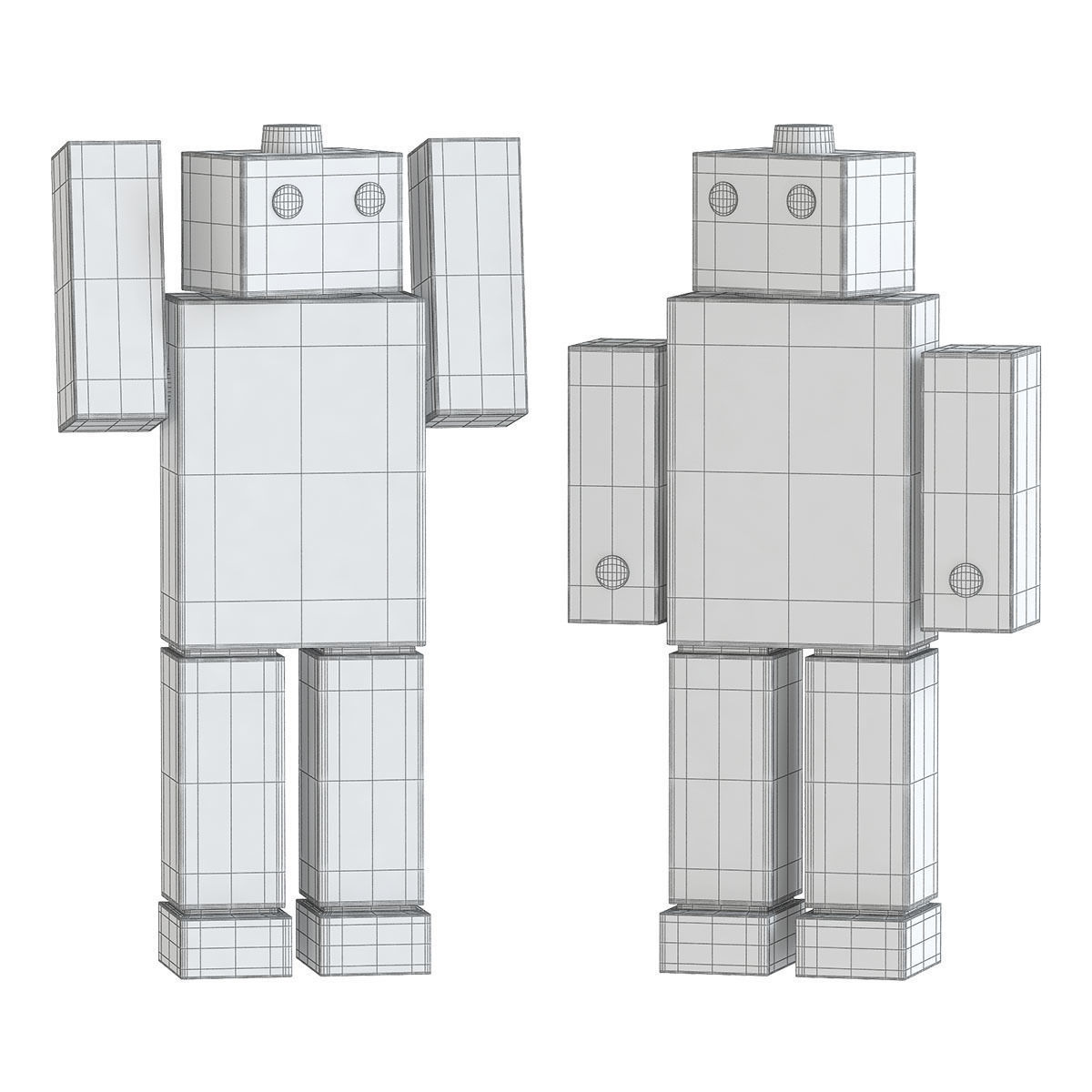 Robots Toys 3D model_1