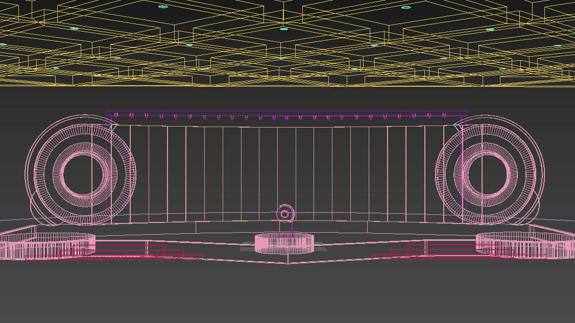 Virtual stage 3D model_4