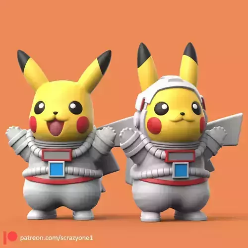 POKEMON - Astronaut Pikachu