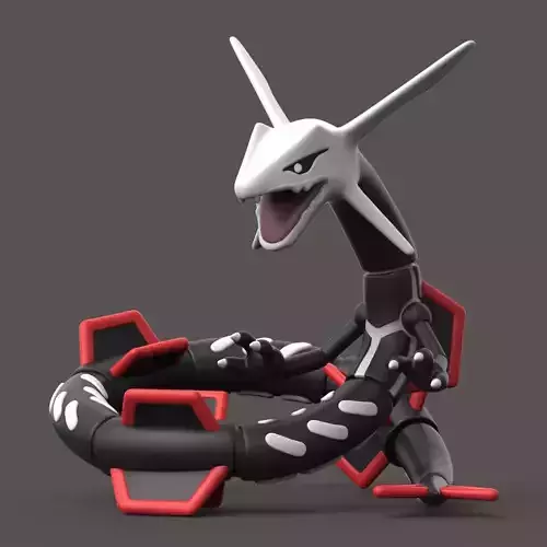 POKEMON - Halloween Rayquaza 3D print model