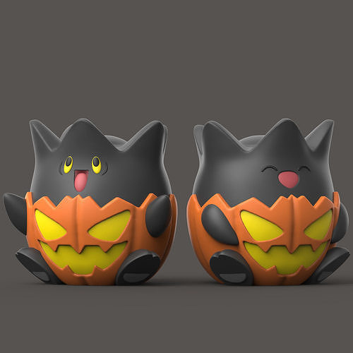 POKEMON - Halloween Togepi 3D print model