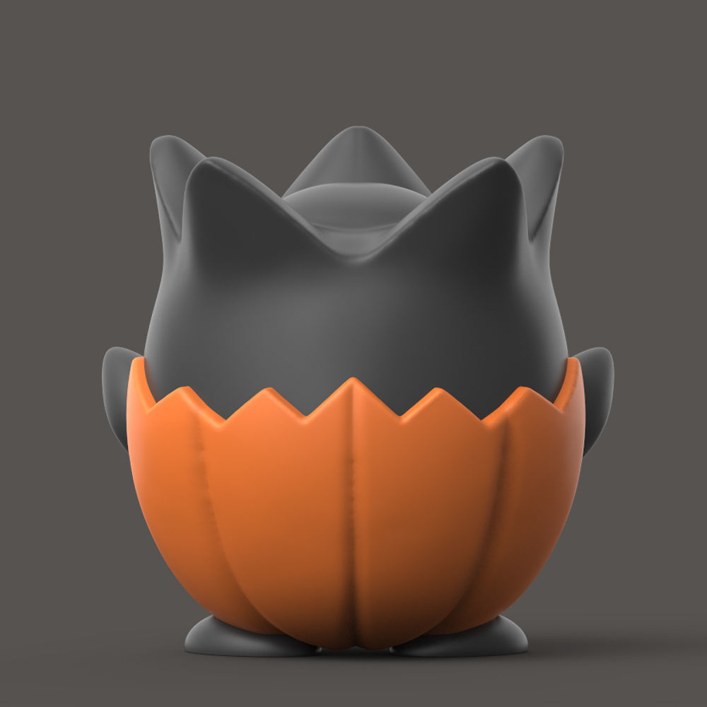 POKEMON - Halloween Togepi 3D print model_1