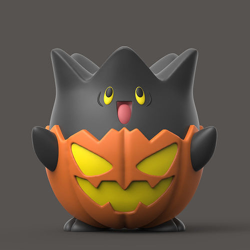 POKEMON - Halloween Togepi 3D print model