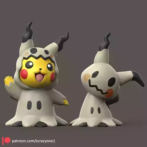 POKEMON - Mimikyu Pikachu 3D print model
