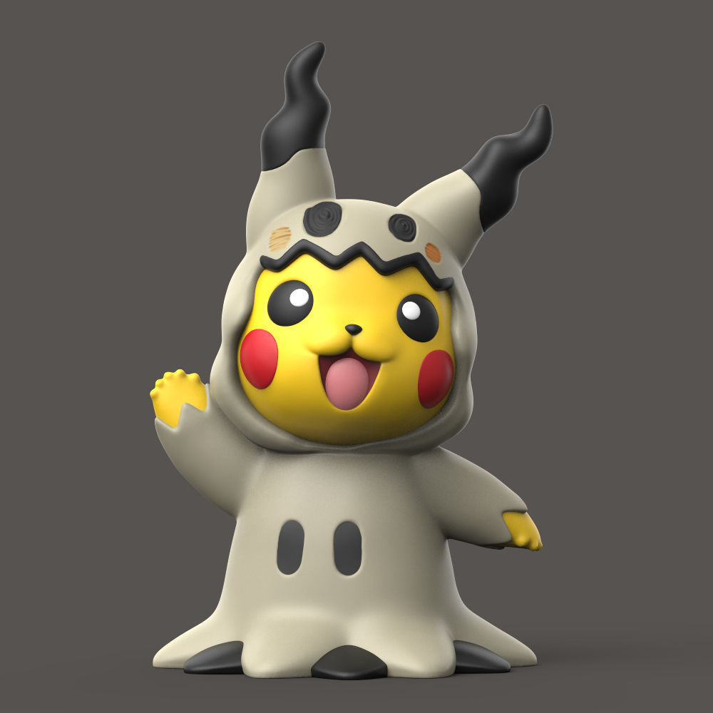 POKEMON - Mimikyu Pikachu 3D print model_1