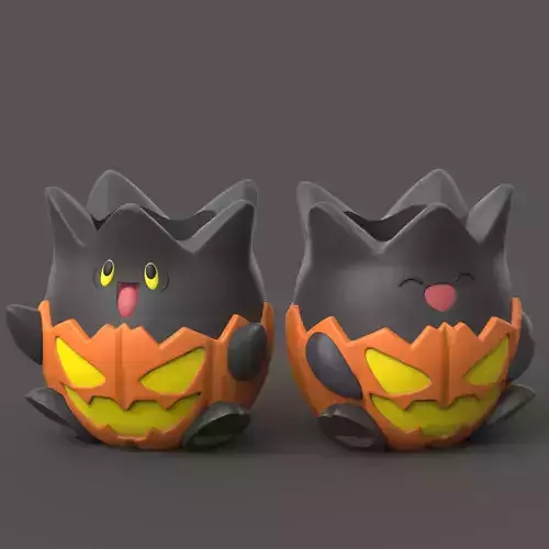 POKEMON - Halloween Togepi Planters