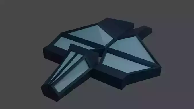 LowPoly Space Ship