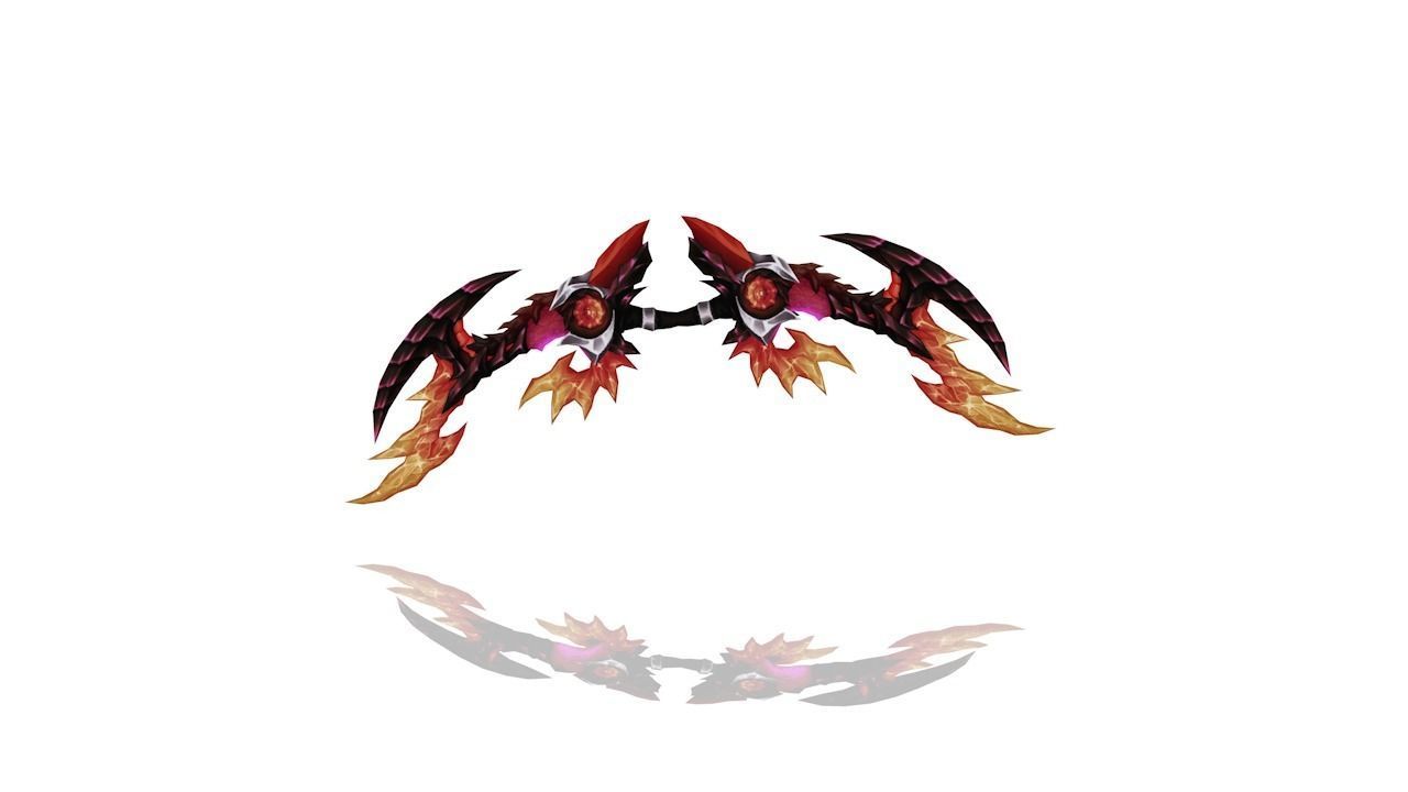 Glorious Bow Low-poly 3D model_2