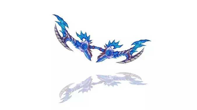 Glorious Bow Low-poly 3D model