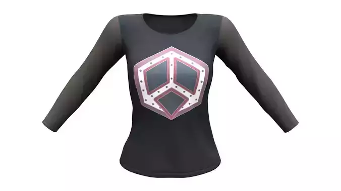 Long Sleeve Black Activist Tshirt